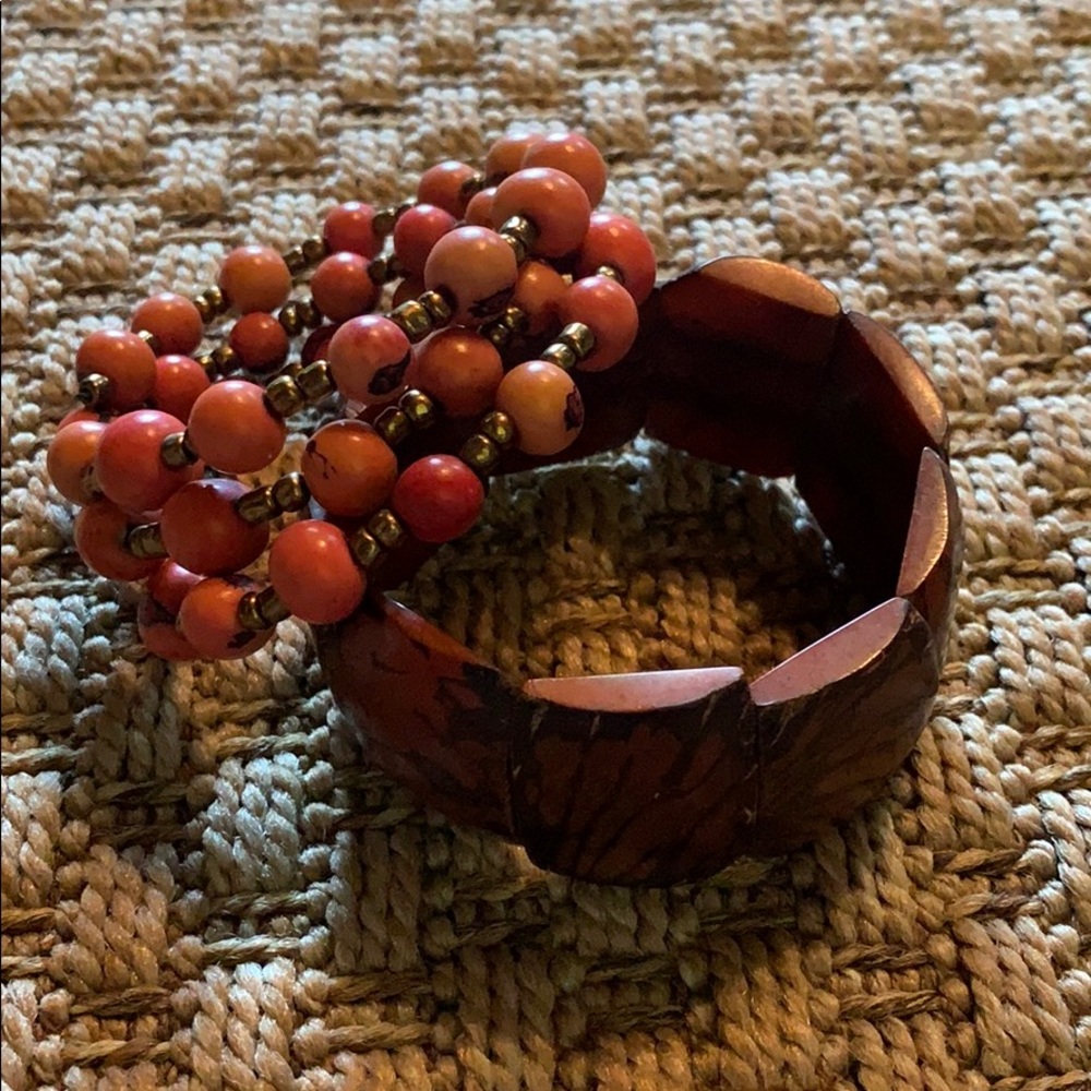 2 stacking bracelets